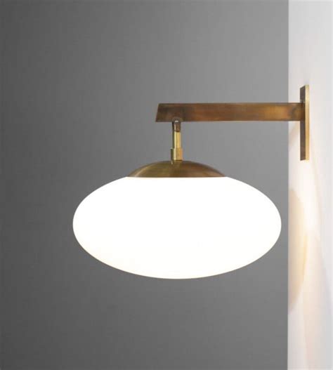 opaline wall light|Mid